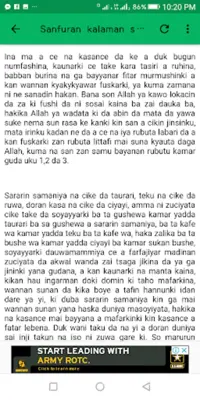 Kalaman Soyayya android App screenshot 0